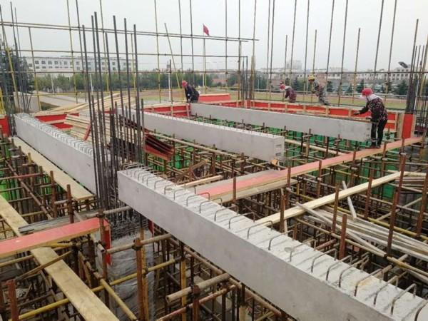 這里的施工靜悄悄！日照首個(gè)裝配式建筑在嵐山開建